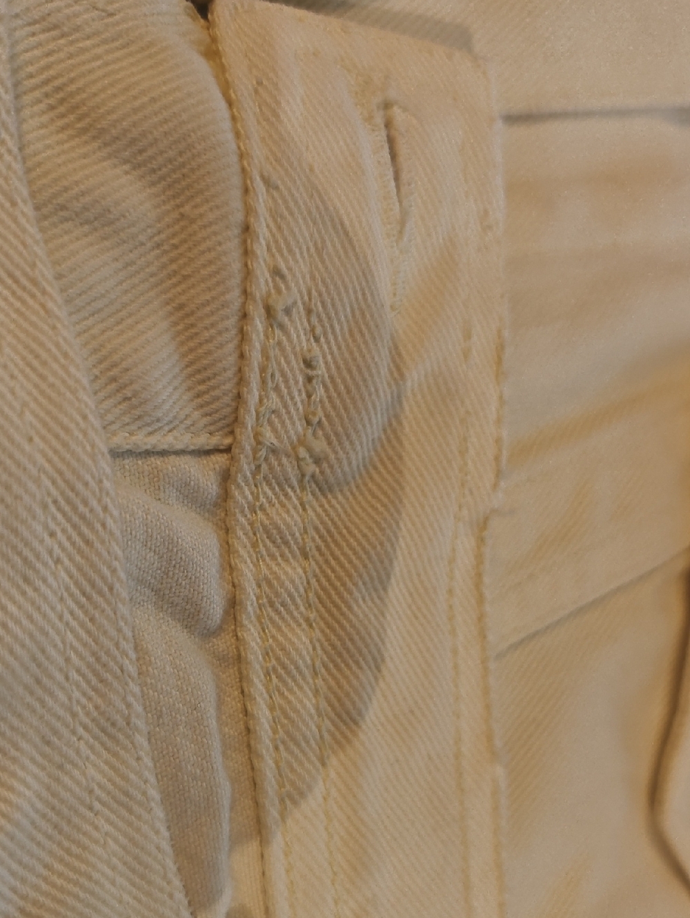 Versace Jeans Couture Light Yellow Denim Jacket Large - Picture 7 of 7